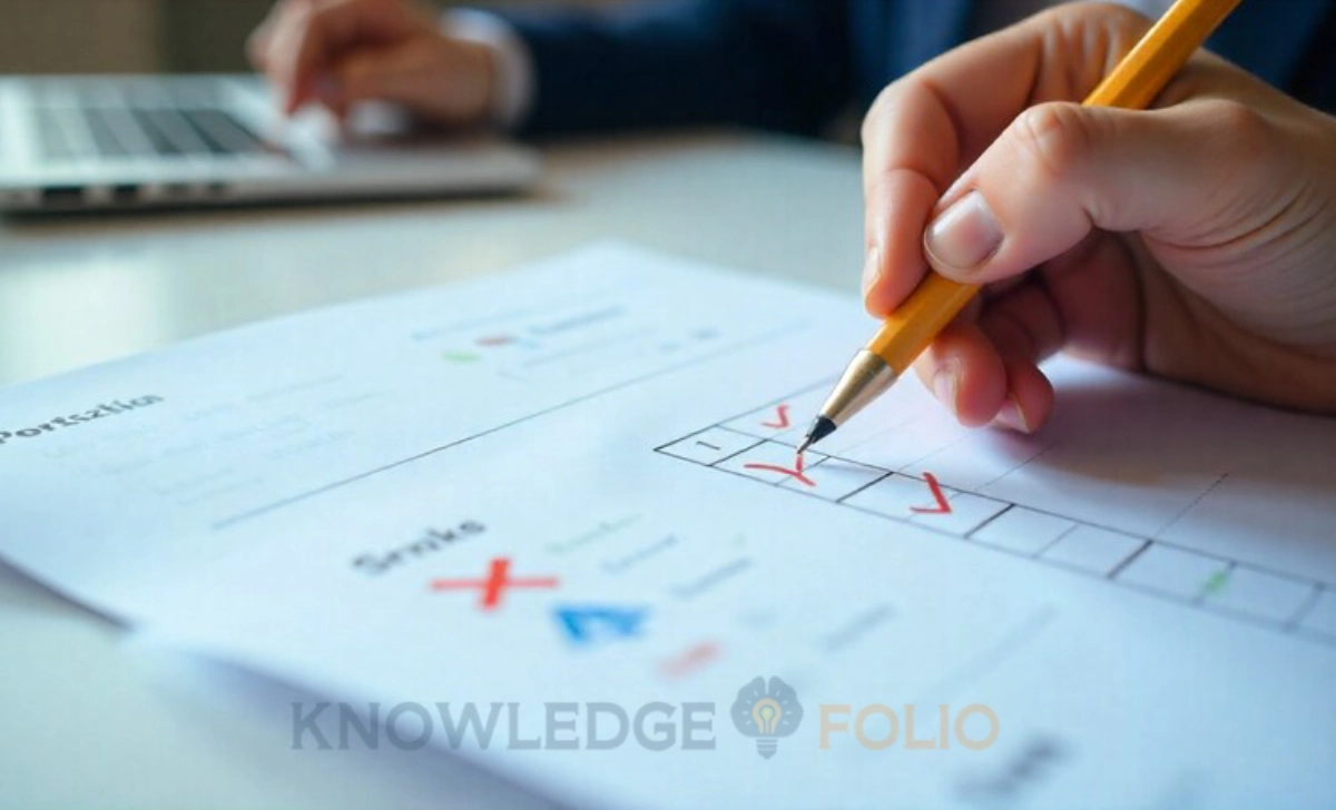 Evaluation checklist showing criteria for selecting insurance AI automation tools