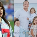 Portrait of Laura Quinn Hawk, interior designer and founder of LCH Interiors, known for her elegant design style and family life in Dublin, Ohio.